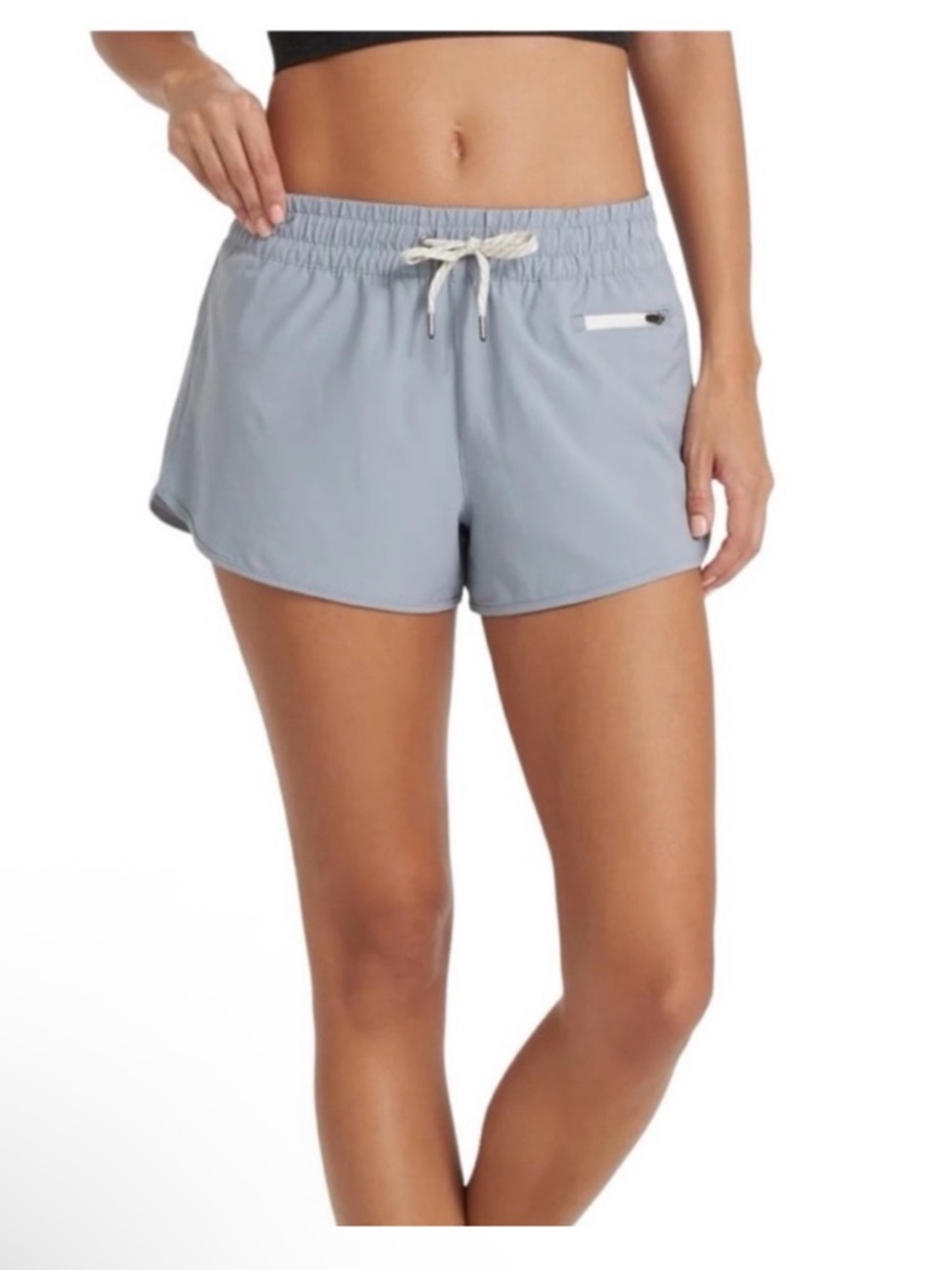 VUORI Clementine 2.0 Short Gray Lightweight Athletic Pull On Sz S